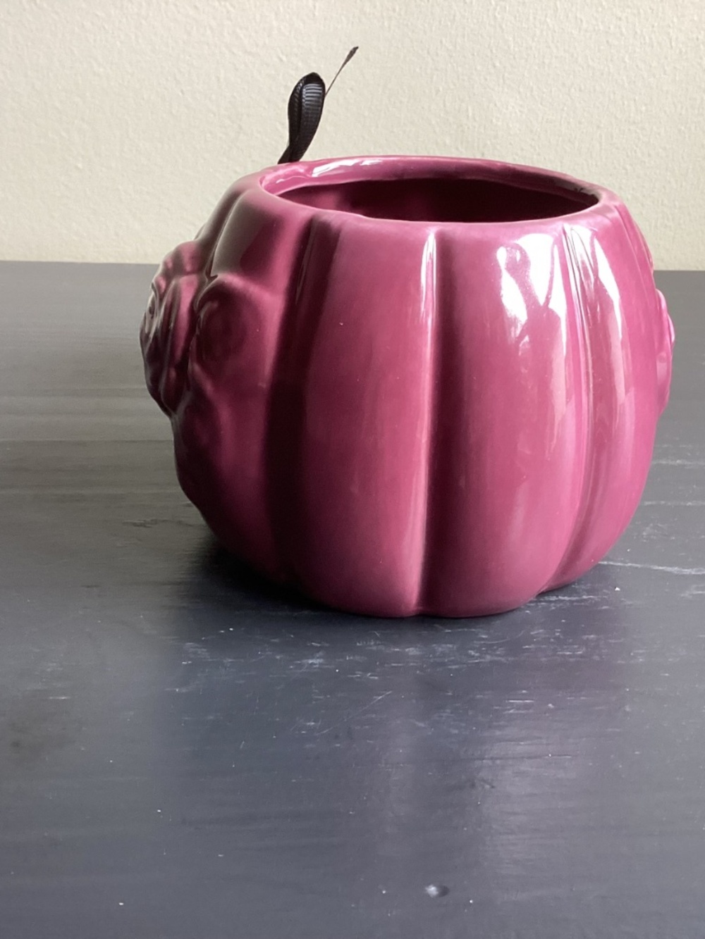NWT Cobwebs & Cauldrons Ceramic 3D Embossed Plum Color 22oz Mug New - Picture 2 of 5